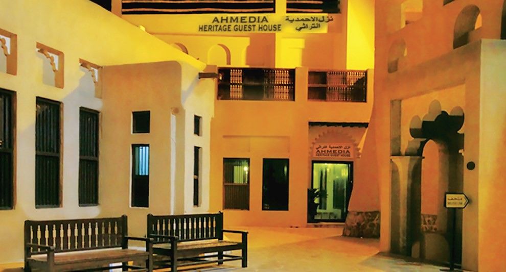 Ahmedia Heritage Guesthouse Dubai Exterior foto